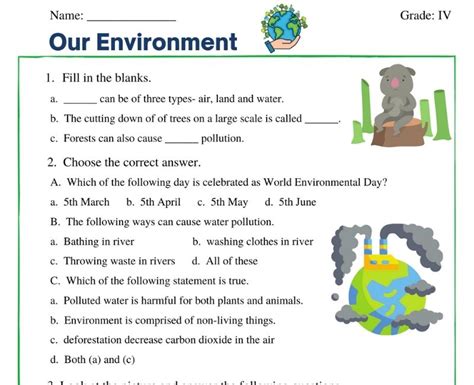 human impact on the environment quiz